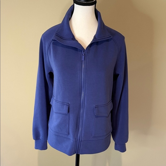 Mondetta Soft Luxe GRS Certified Recycled Poly Full Zip Top, Women's XS - Picture 2 of 13